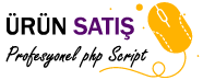 Ürün Satış Sitesi V3